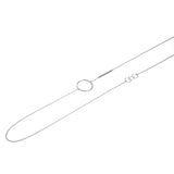 Asymmetrical Circle Necklace - cyclicalind
