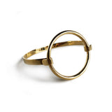 Large Open Circle Bangle