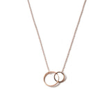 Interlocking Circles Necklace
