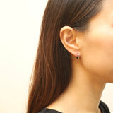 X Small Edge Hoop Earrings