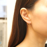 X Small Edge Hoop Earrings