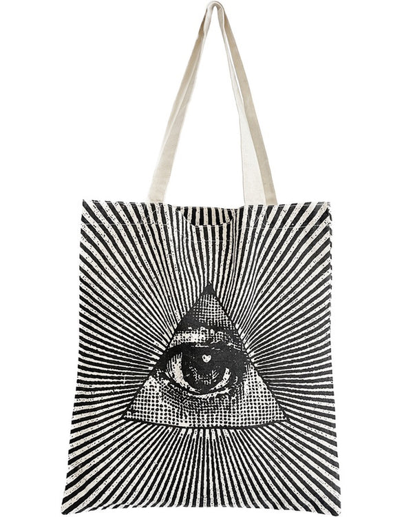 Prism Eye Eco Canvas Tote Bag