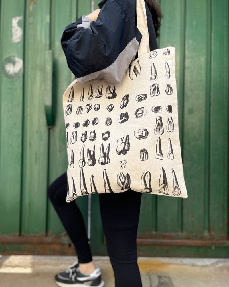 Teeth Anatomy Eco Canvas Tote Bag