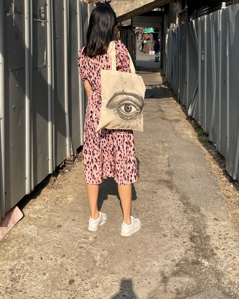 Eye Anatomy Eco Canvas Tote Bag