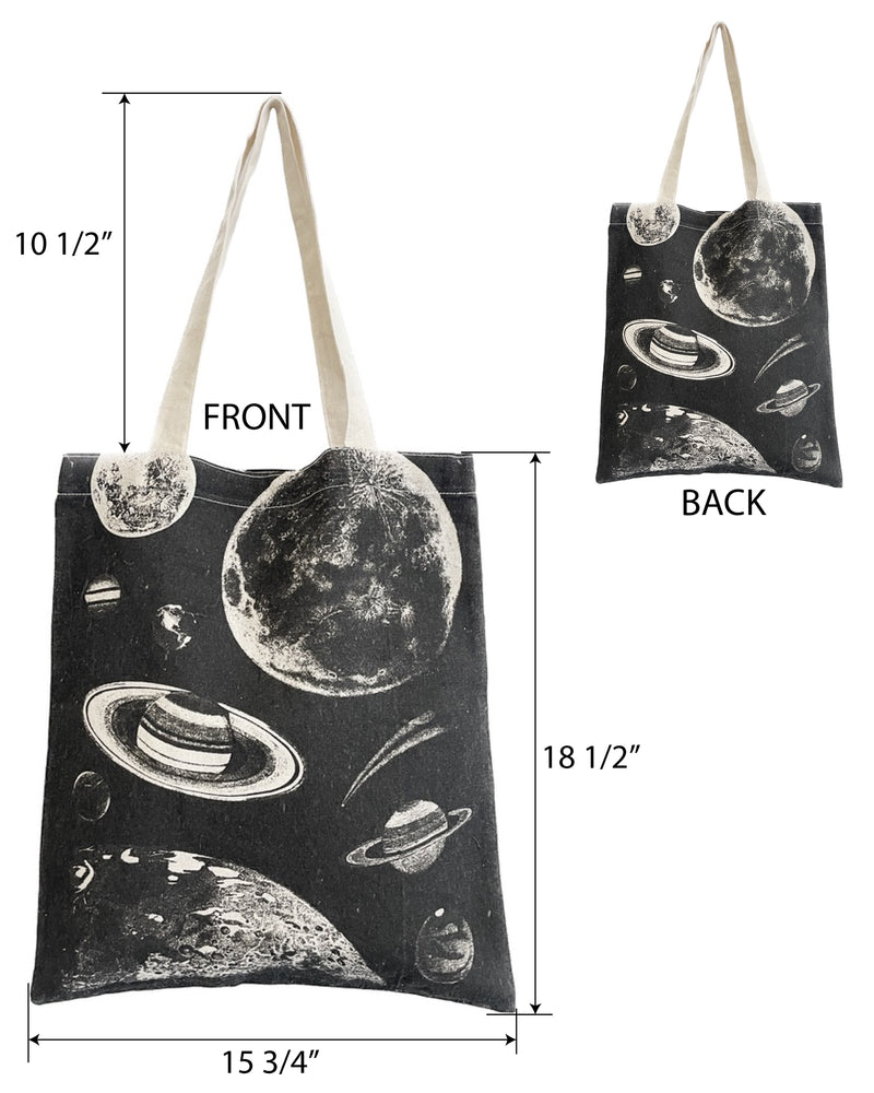 Space Eco Canvas Tote Bag