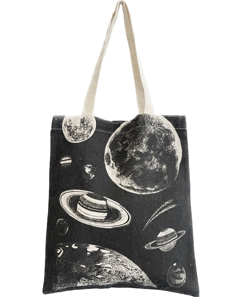 Space Eco Canvas Tote Bag