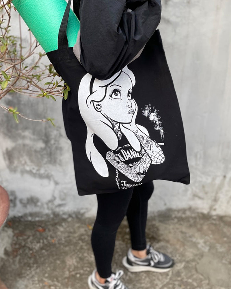 Lady Eco Canvas Tote Bag