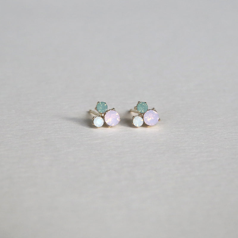 Mint Studs | Gold