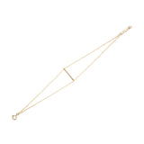 Cross Bar 14K Gold Filled Bracelet