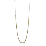 Brass beaded Long Necklace