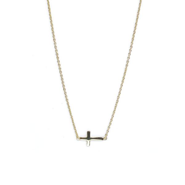 Gold Cross Necklace