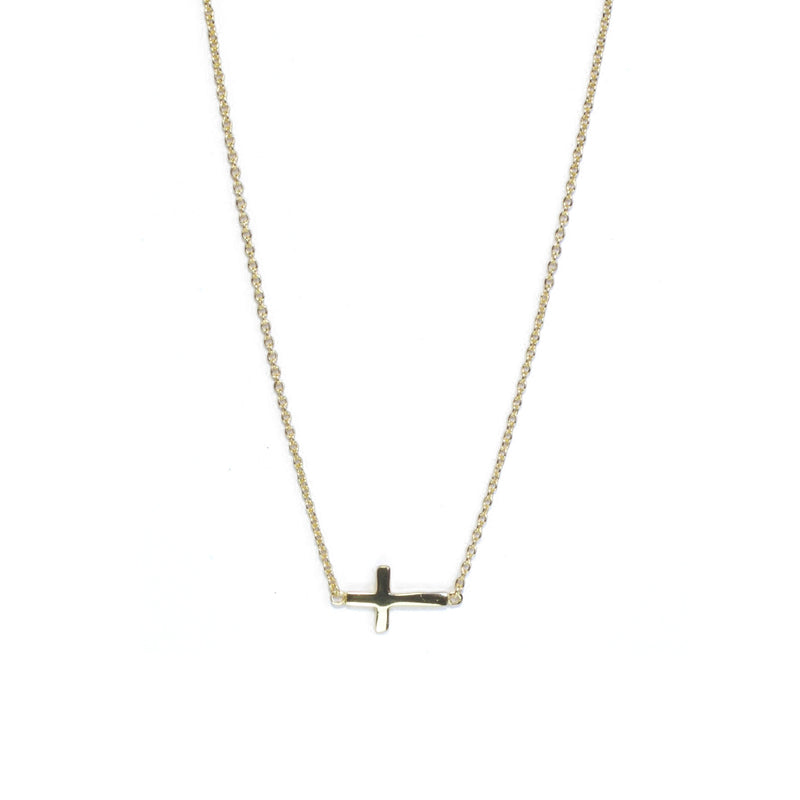 Gold Cross Necklace