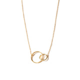 Interlocking Circles Necklace