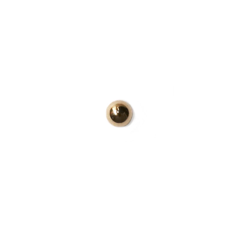 Gold Ball Stud | 14K Gold