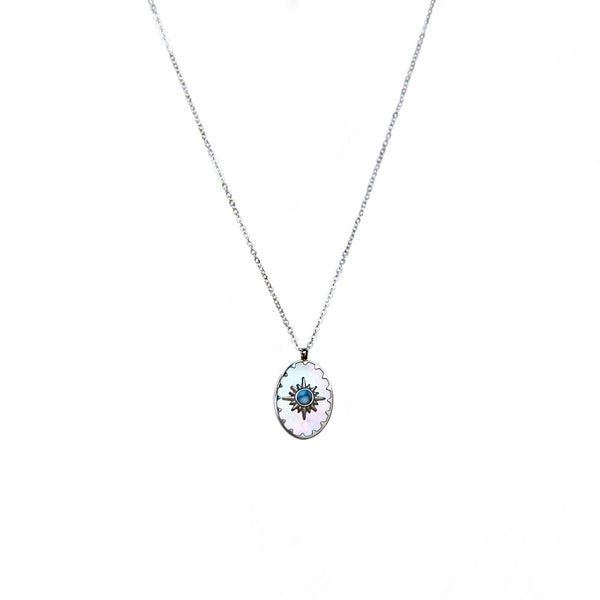 Mother of Pearl Supernova Necklace