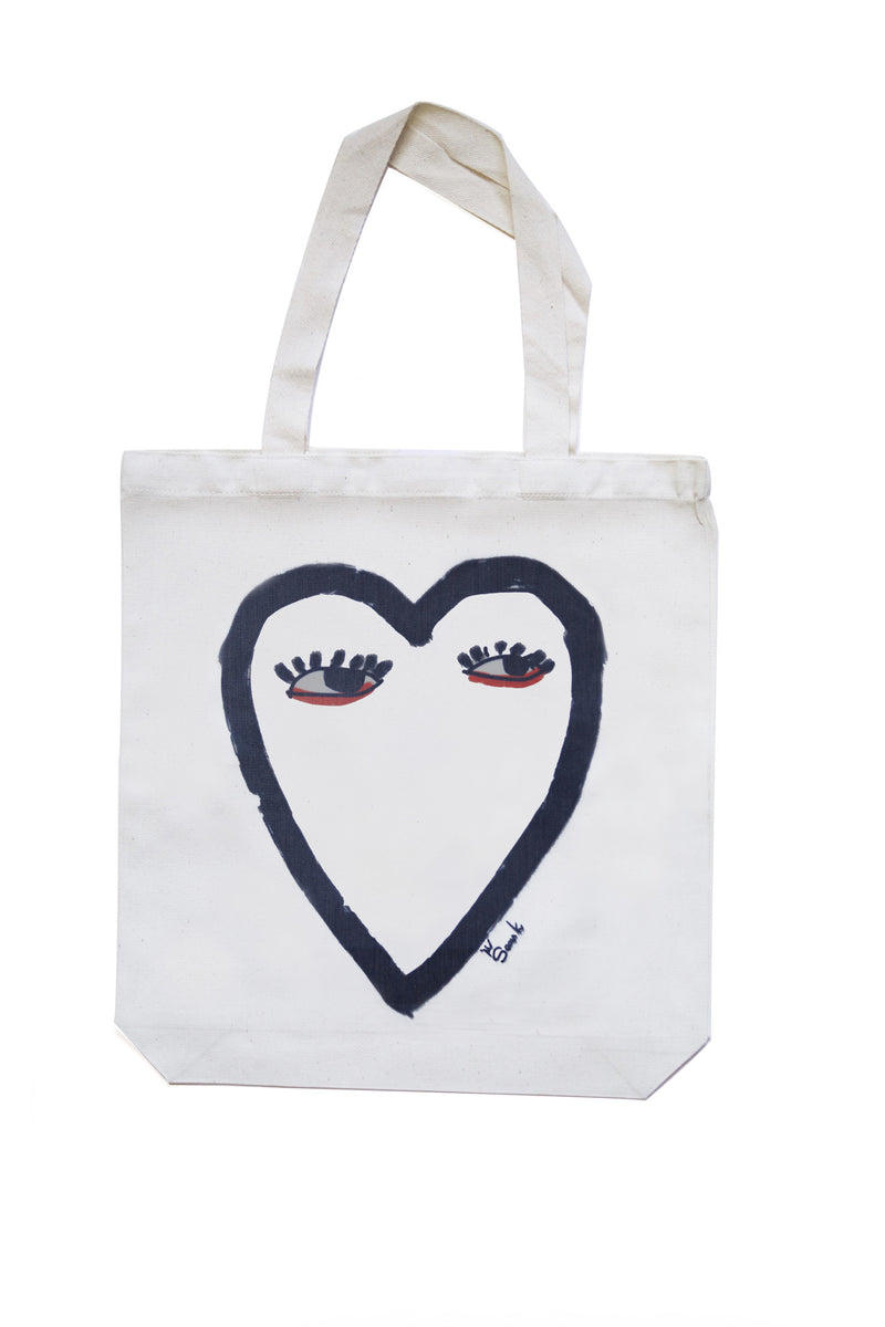 Heart Face Eco Bag